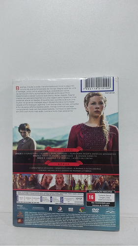 Dvd Box Vikings - 4 Temporada Vol. 2 (Usado)