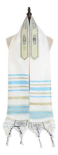 Mantón De Oración Judío Tallit, Bufanda Elegante Y Suave Con