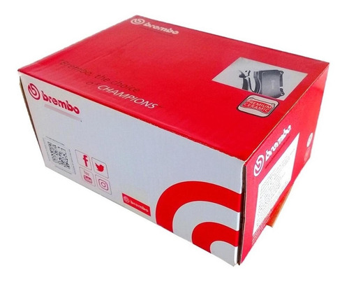 Imagen 3 de 5 de Balatas Brembo (t) Bmw X3 04-10 M3 M5 X5 99-03 Z4 M 06-08