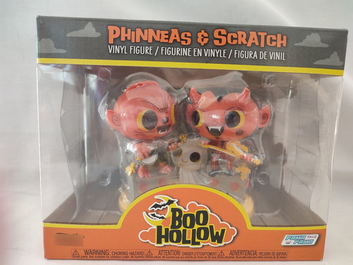 Funko Paka Paka Phinneas & Scratch Boo Hollow (Usado)