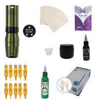 Comprar Kit Tattoo Inicial Maquina Pen Inalambrica + Insumos Pro
