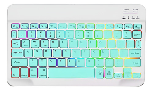 Teclado Sem Fio Com Retroiluminação Para iPad Android Window