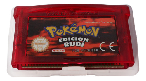 Pokémon Edición Rubí - En Español - Cartucho