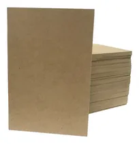 Comprar Placa Chapa Mdf Cru 20x30 A4 10 Und 6mm Quadros Artesanato