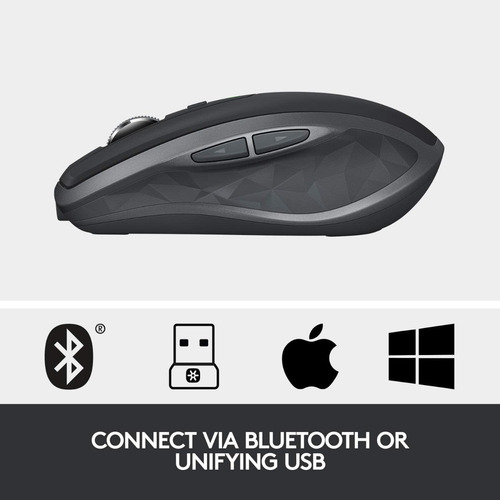 Logitech Mouse Mx Anywhere 2s Inalámbrico 910-005132 Gris