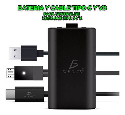 Batería Compatible Con Control Xbox One S Y X Recargable