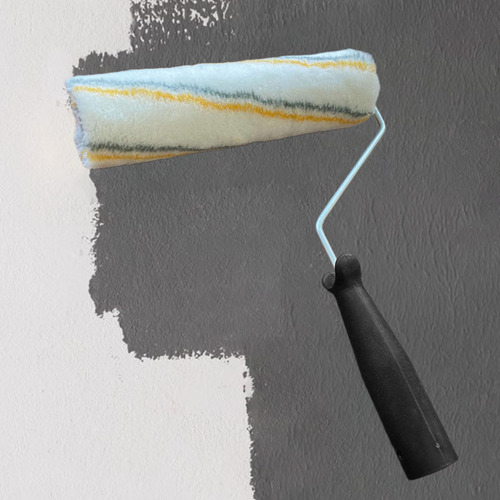 Herramienta De Pintura De Pared Con Fibra Mezclada Gris