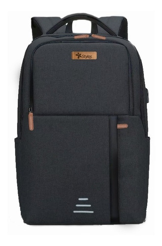 Mochila Maletin Impermeable Para Laptop Ejecutiva Stylos Ne