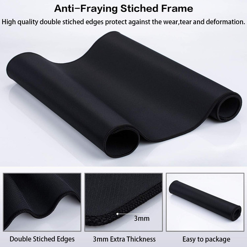 Extended Mouse Pad, Canjoy Gaming Mouse Pad, Xxl Large Bi...