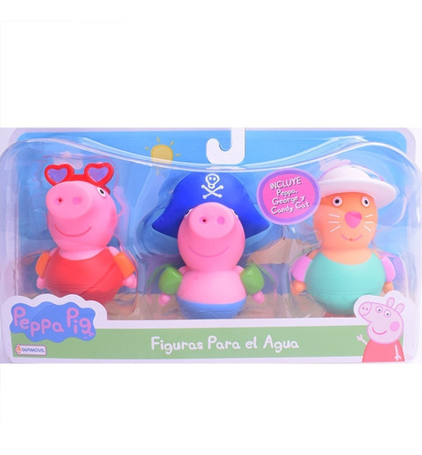 Juguete Bebe Agua Cerdita Peppa Pig George Candy Babymovil