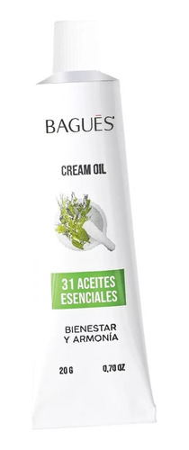 Crema 31 Aceites Esenciales  - Oleo 31 Corporal De Bagues