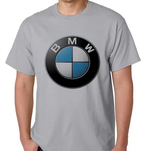 Camiseta Masculina Marca De Carro Bmw Camisa Blusa MercadoLivre