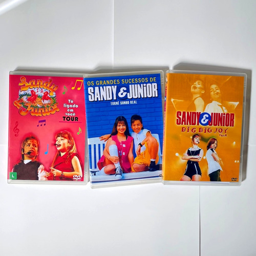 Dvd Sandy E Junior Tô Ligado Em Você Sonho Real Dig Dig Joy