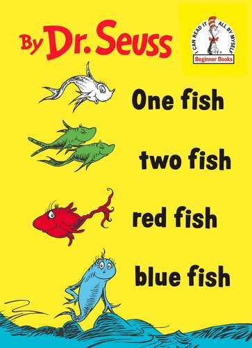 Libro One Fish Two Fish Red Fish Blue Fish By Dr. Seuss