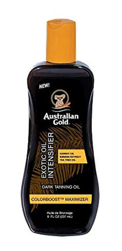 Australian Gold Oscuro Bronceado Exótico 8 fl Oz De Aceite