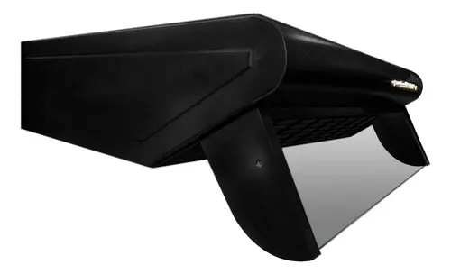 Purificador De Cocina Extractor 50cm Diseño Negro Sin Salida