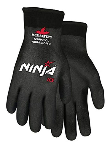 Guantes Ninja Ice Fc De Memphis Glove, Color Negro, Talla Xl