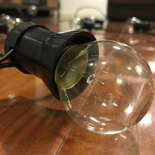 Imagen 3 de 10 de 10 Metros De Guirnalda De Luces De Filamento Vintage Oferta