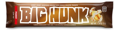 Big Hunk Turrón Blanco Masticable 3 Piezas