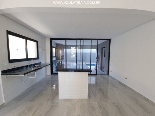Imagem 4 de 23 de Casa Nova, 3 Suítes, Terras De Atibaia, Portaria, Rondas E Área De Lazer... - Ca01165 - 69202999