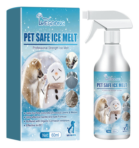 Seguro Para Mascotas Para Derretir Hielo, Rápido Y Eficaz, P