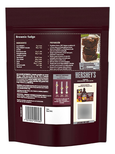 Hershey's Chispas Chocolate Con Leche 300g