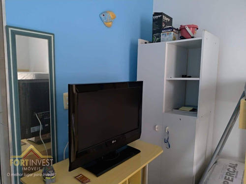 Imagem 2 de 8 de Kitnet Com 1 Dormitório À Venda, 30 M² Por R$ 155.000,00 - Ocian - Praia Grande/sp - Kn0189