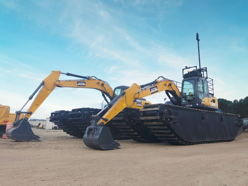 Imagem 5 de 8 de Escavadeira Anfíbia | Aizm Machines
