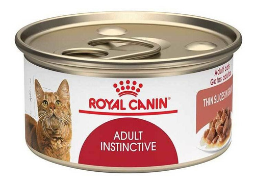 Imagen 1 de 1 de Alimento Para Gato - Royal Canin Lata Adult  85 Gr
