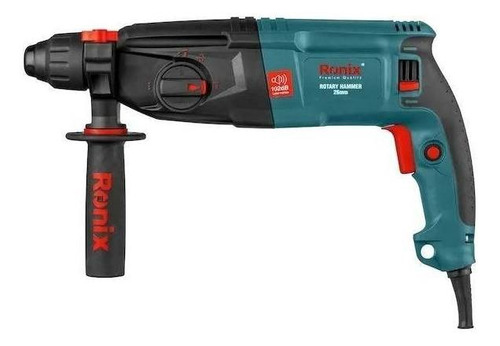 Rotomartillo electroneumático Ronix 2701 verde oscuro frecuencia de 50Hz con 800W de potencia 220V