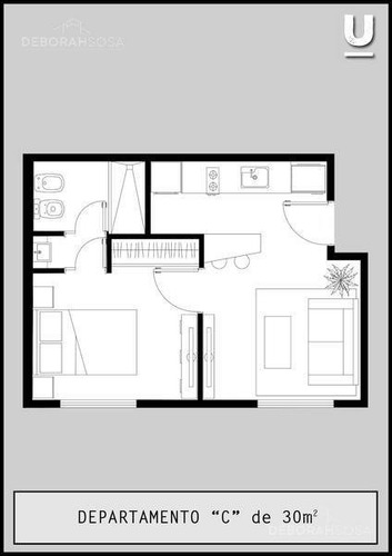 Imagen 8 de 19 de Departamento De 2 Ambientes Con Balcón En Villa Urquiza