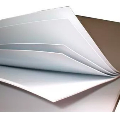 8 Chapas Placa Ps Poliestireno 50cm X 50cm X 0,5mm Ps Branco