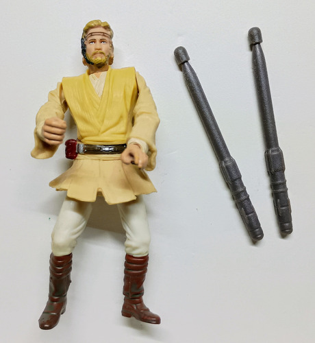 Star Wars Obi-wan's Jedi Starfighter Hasbro 3 3/4 Aotc 2013
