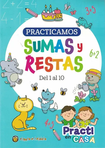 comprar Practicamos Sumas Y Restas Del 1 Al 10-practi En Casa-el Gat
