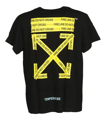 Camiseta off white temperature hotsell