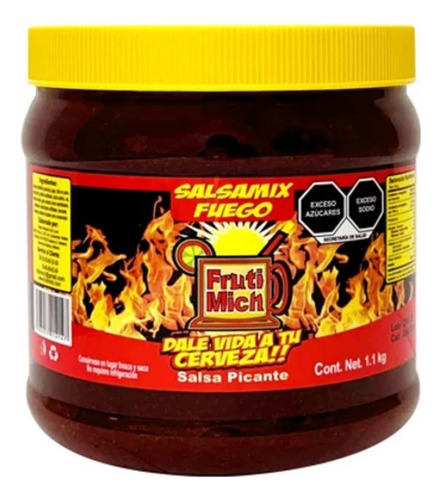 Pulpa Tamarindo Fuego Picante Michelada Frutimich 1.1 Kg