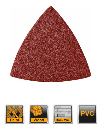 Set 20 Lijas Triangulares Velcro Akts080201 Ingco Ferreplus