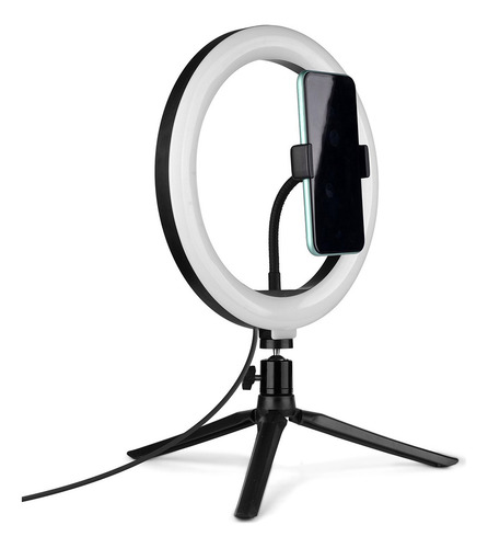 Soporte De Teléfono Móvil Con Luz Completa, Soporte Para Tel