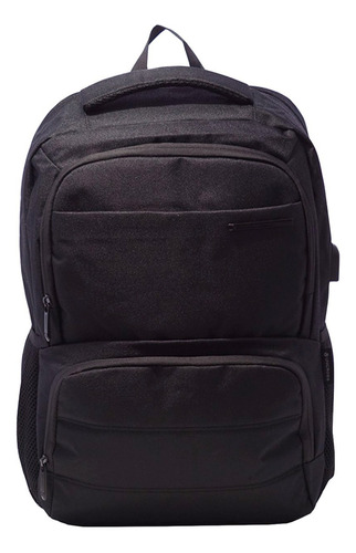 Mochila Unicross Porta Notebook Ejecutiva Amplia Calidad Color Negro