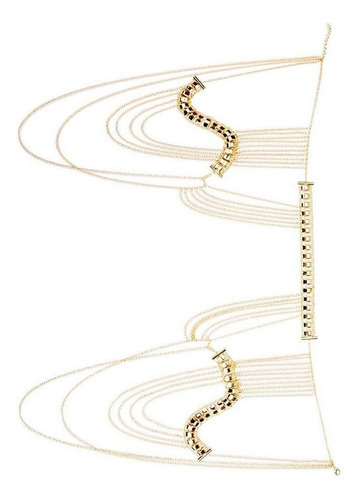 Joyería Del Collar Bikini Cadena De Cuerpo Bastante