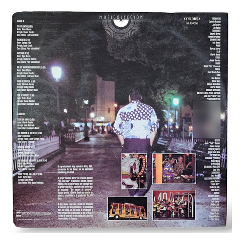Gilberto Santa Rosa / Nace Aquí / Lp Salsa (Usado)