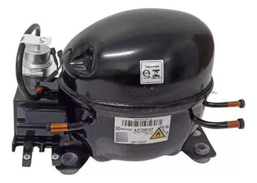 Compressor Electrolux A21258107 1/5 R600a Preto 220v