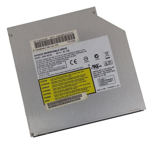 Gravadora  De Dvd  Notebook Acer Emachines D442 Series