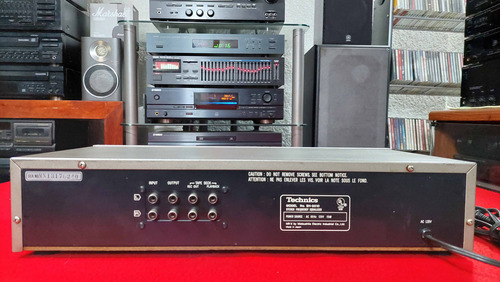 Ecualizador Grafico Technics Sh-8010 (Usado)