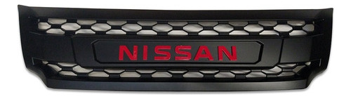 Parrilla Rejilla Frente Nissan Frontier 2016-2020 Logo