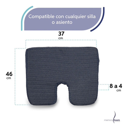 Asiento Lumbar Memory Foam