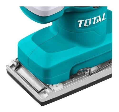 Imagen 4 de 4 de Lijadora profesional orbital Total Tools TF1301826-4 turquesa 320W 220V