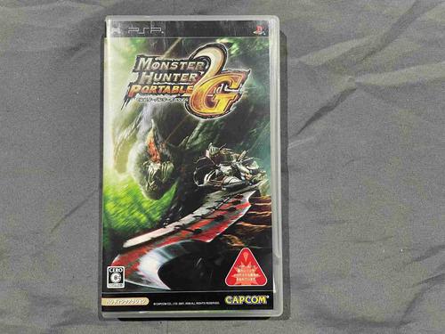 Monster Hunter 2g Japones Para Psp