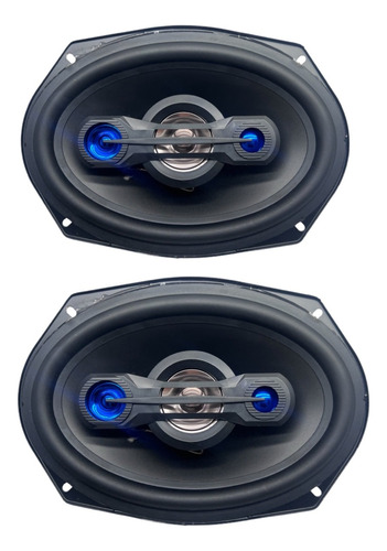 Bocina Coaxial De 4 Vias 6x9  Blaupunkt 700 Watts Gtx691