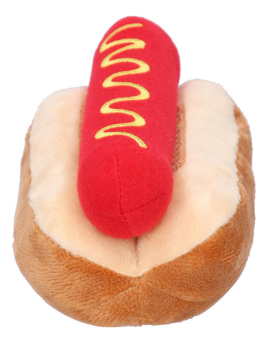 Peluche Con Forma De Comida, Suave, Perrito Caliente Para Pe